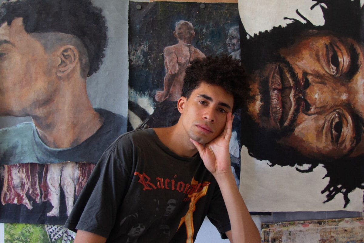Gustavo Magalhães expõe “A Pele da Pintura” no MUMA