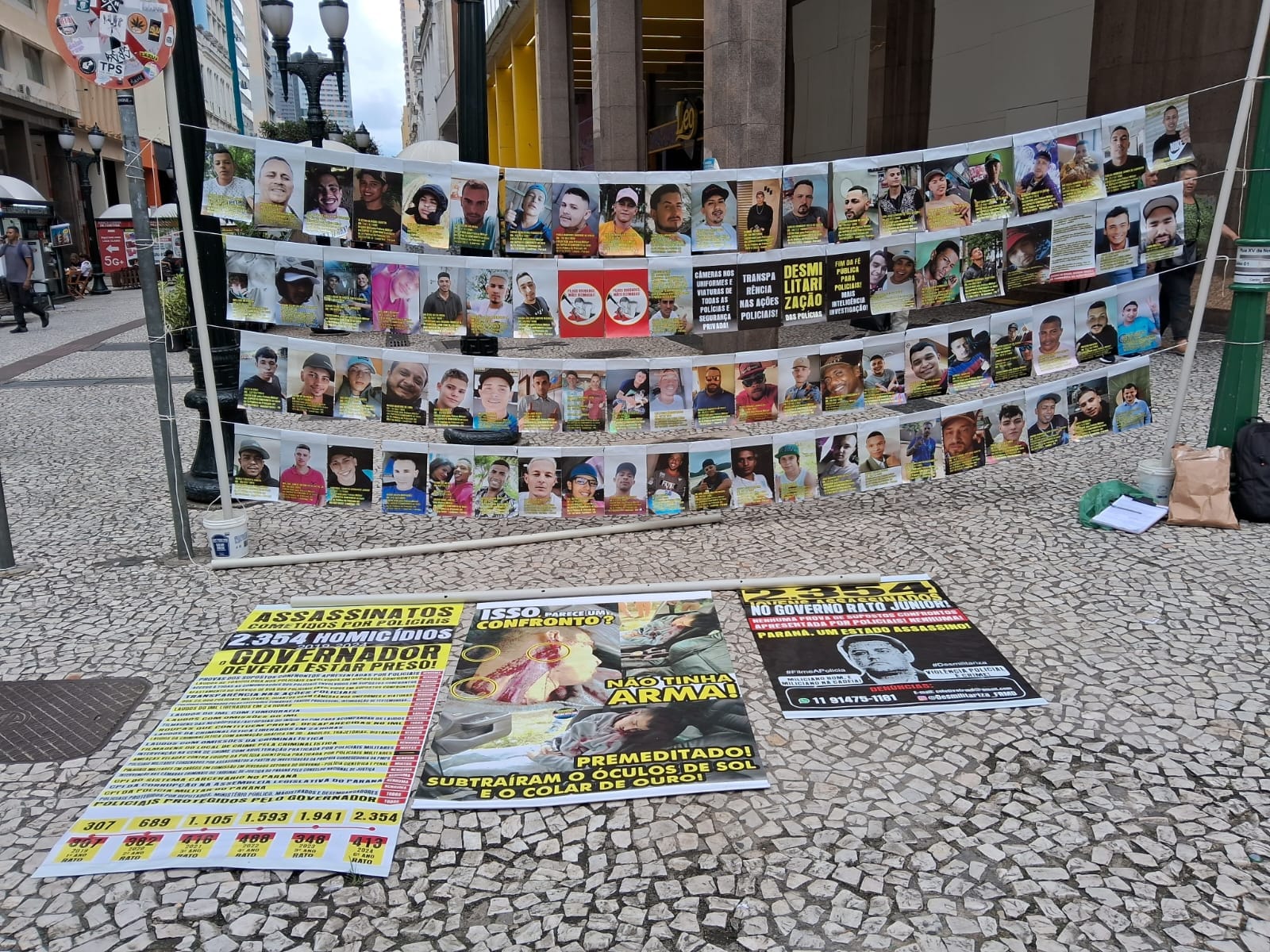 Coletivo cobra explicações para mortes cometidas pela polícia no Paraná