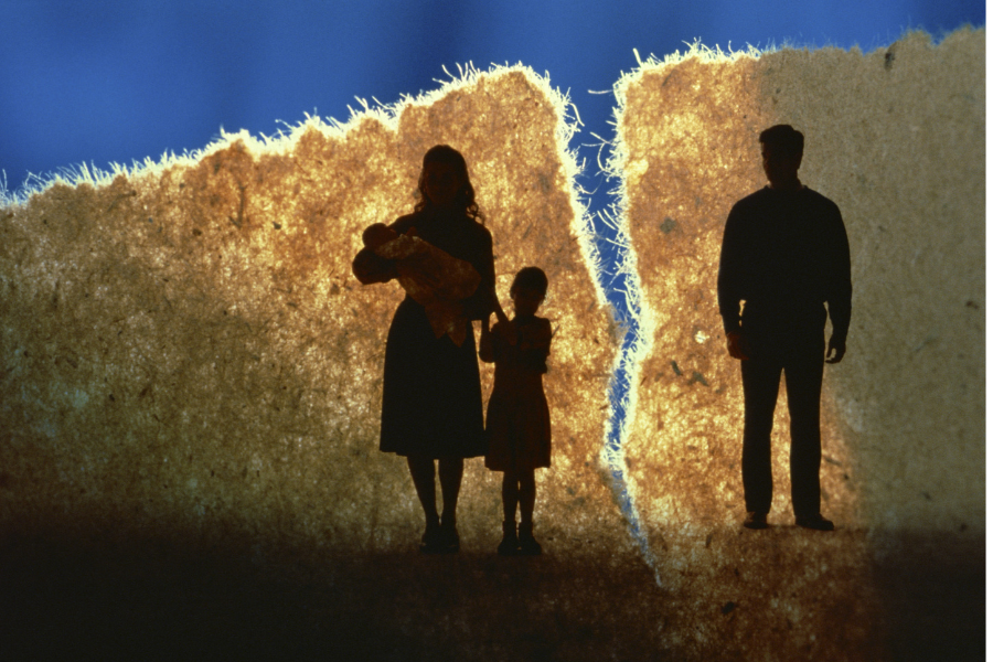 O casamento acaba. A família permanece