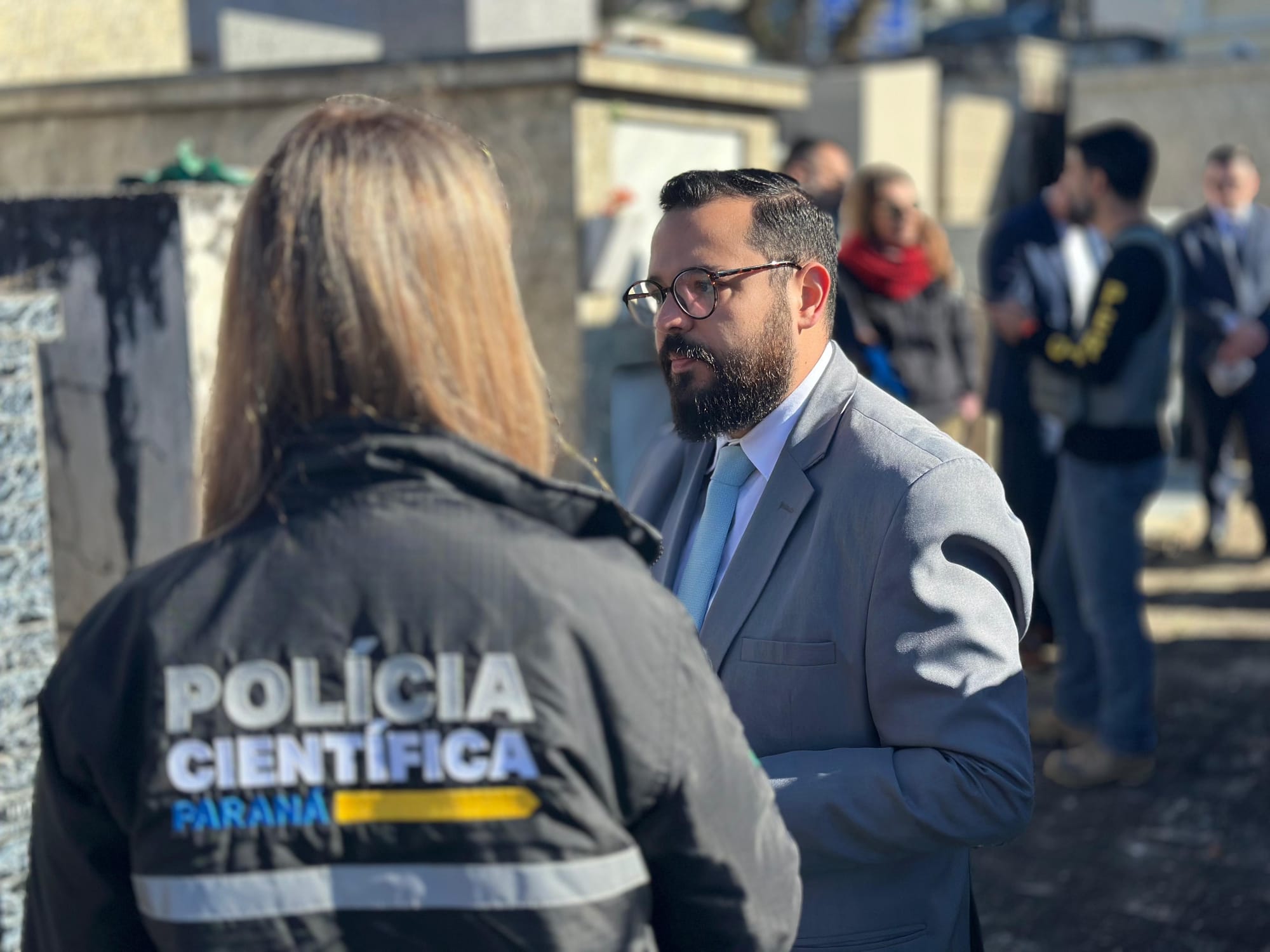 Corpo de Rodrigo Boschen, morto por seguranças do Muffato, é exumado