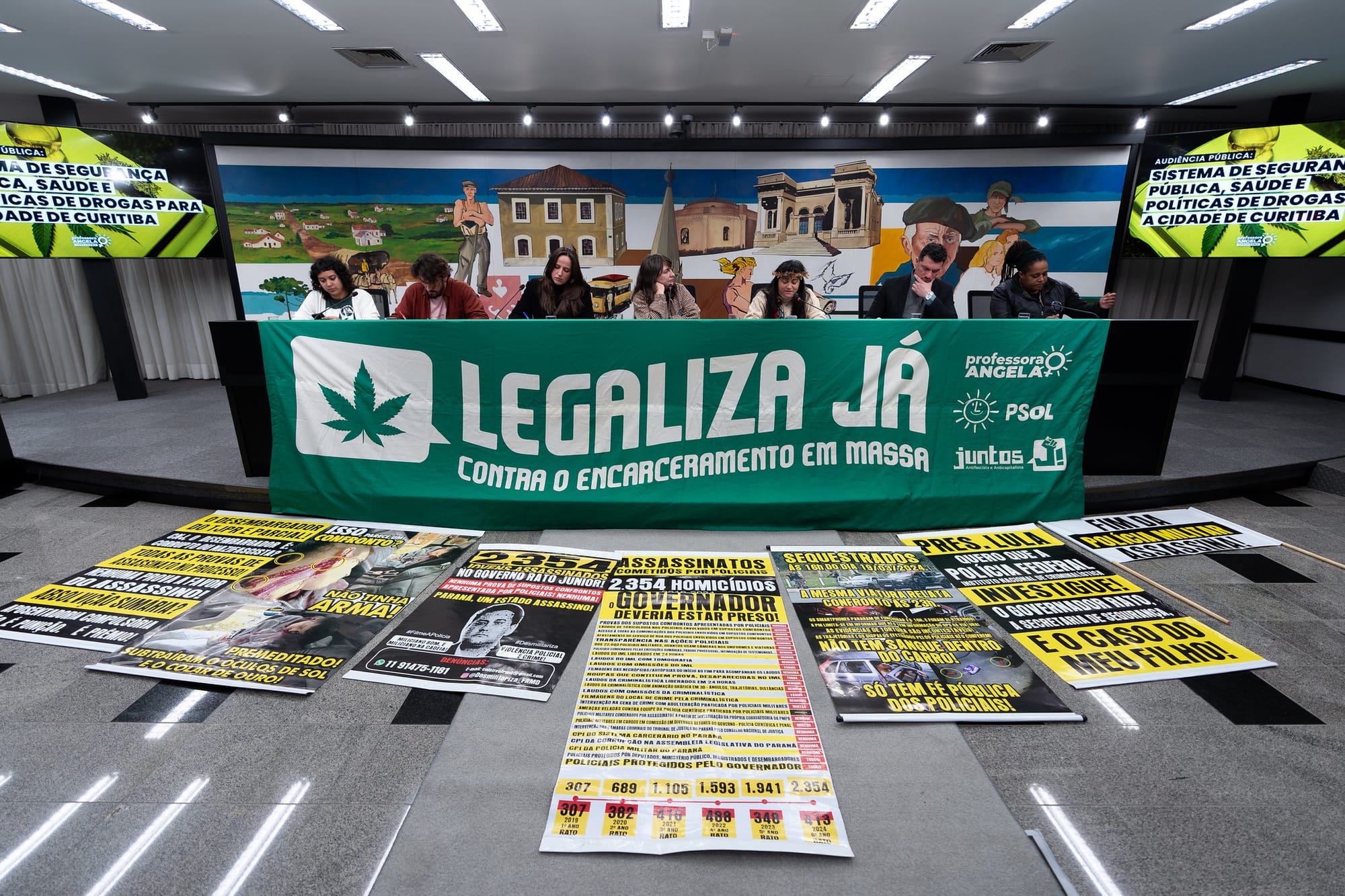 Audiência sobre redução de danos para usuários de drogas causa revolta da direita na Câmara de Curitiba