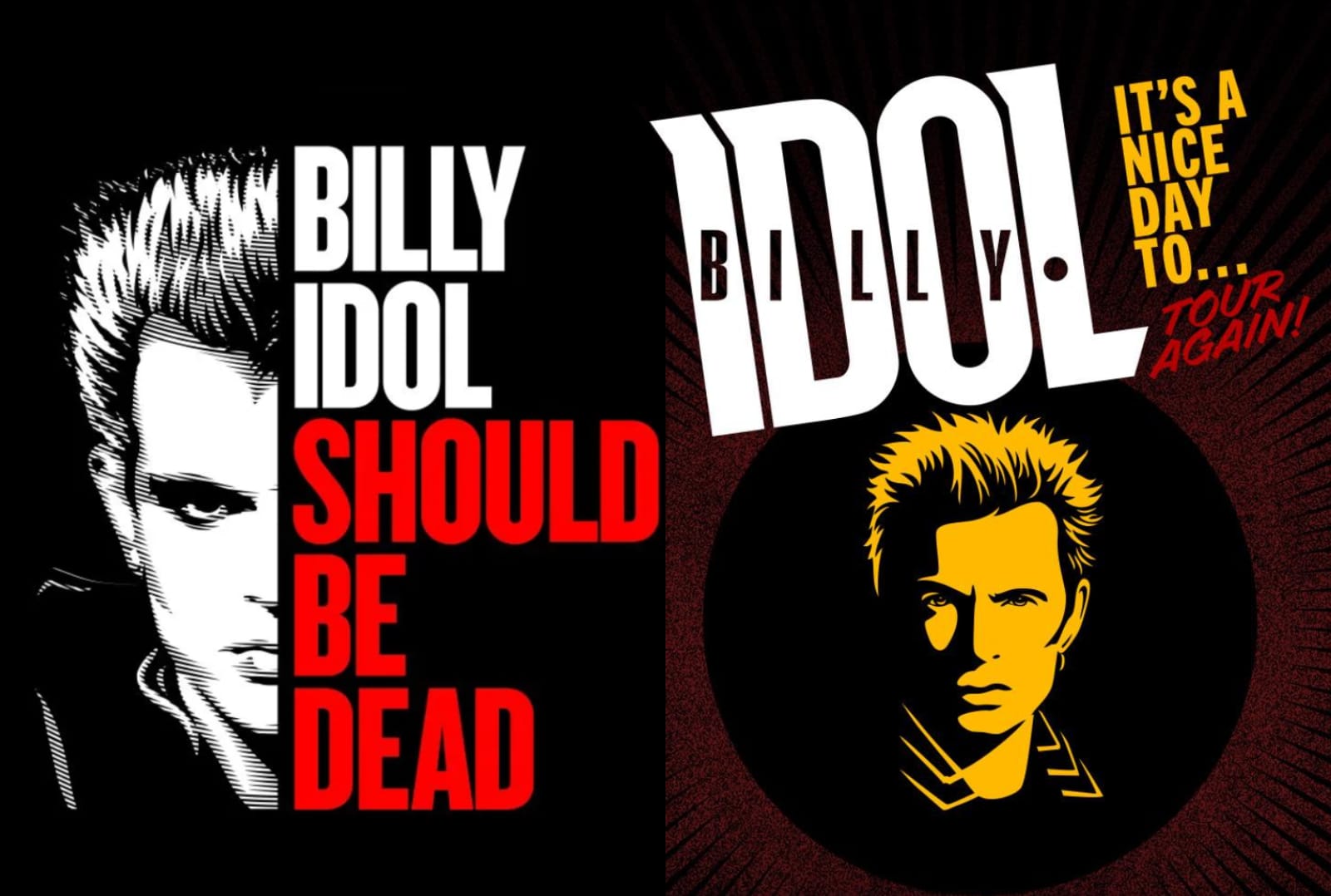 Filme Billy Idol Should Be Dead e turnê It’s a Nice Day To…Tour Again!