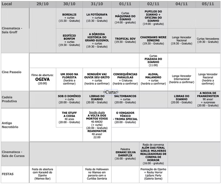 Programação Djanho!