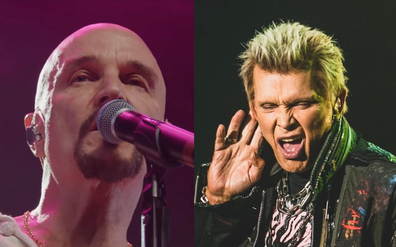 Banda James e Billy Idol apresentam shows em Curitiba. 
