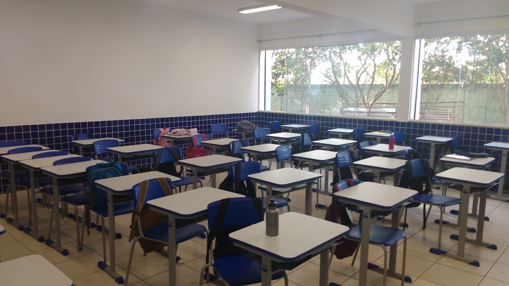 sala de aula vazia