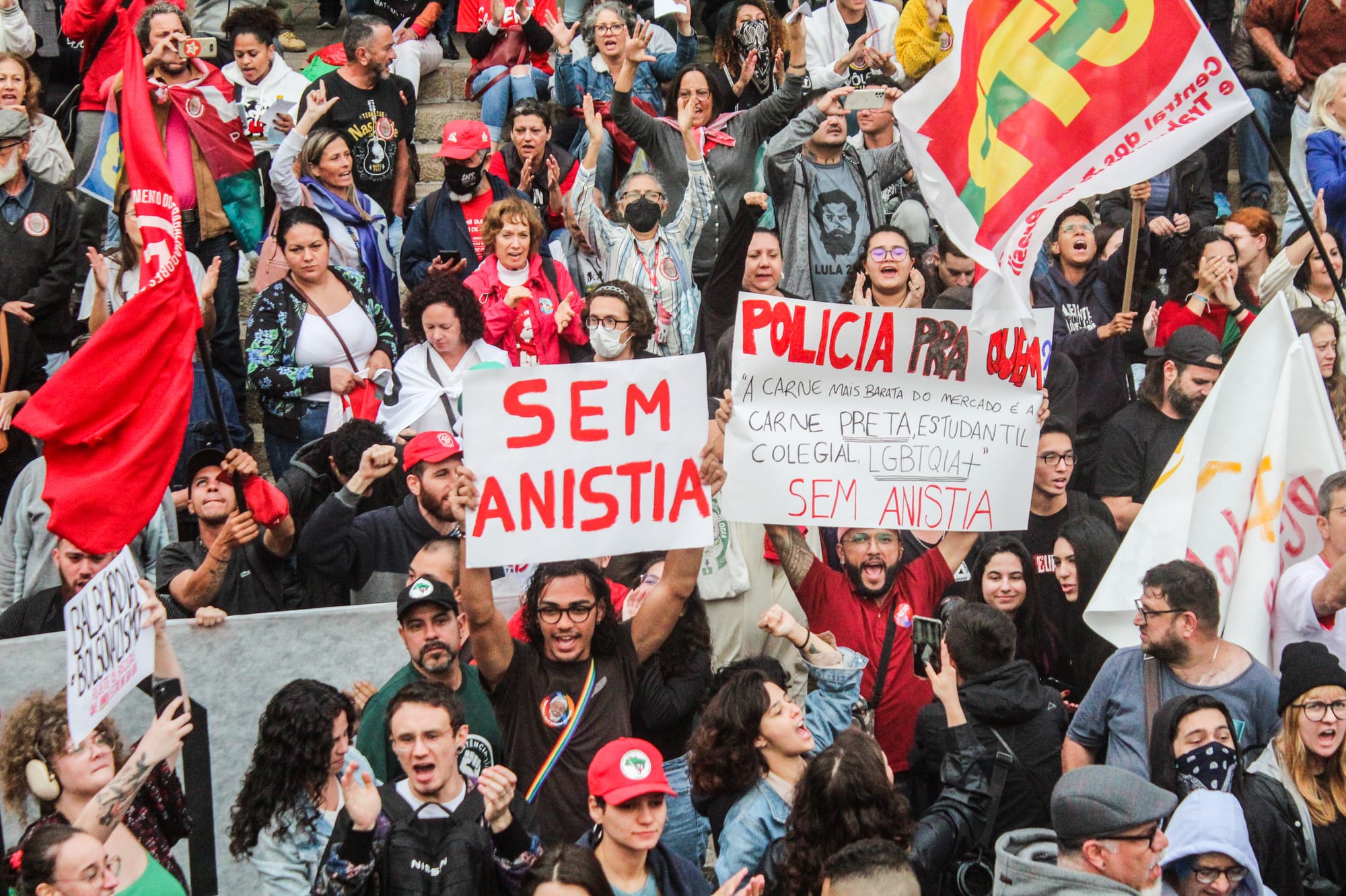 Ato contra Anistia em Curitiba começa 14h