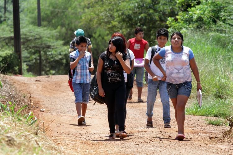 Professores denunciam abandono e falta d’água em colégio indígena de Tamarana