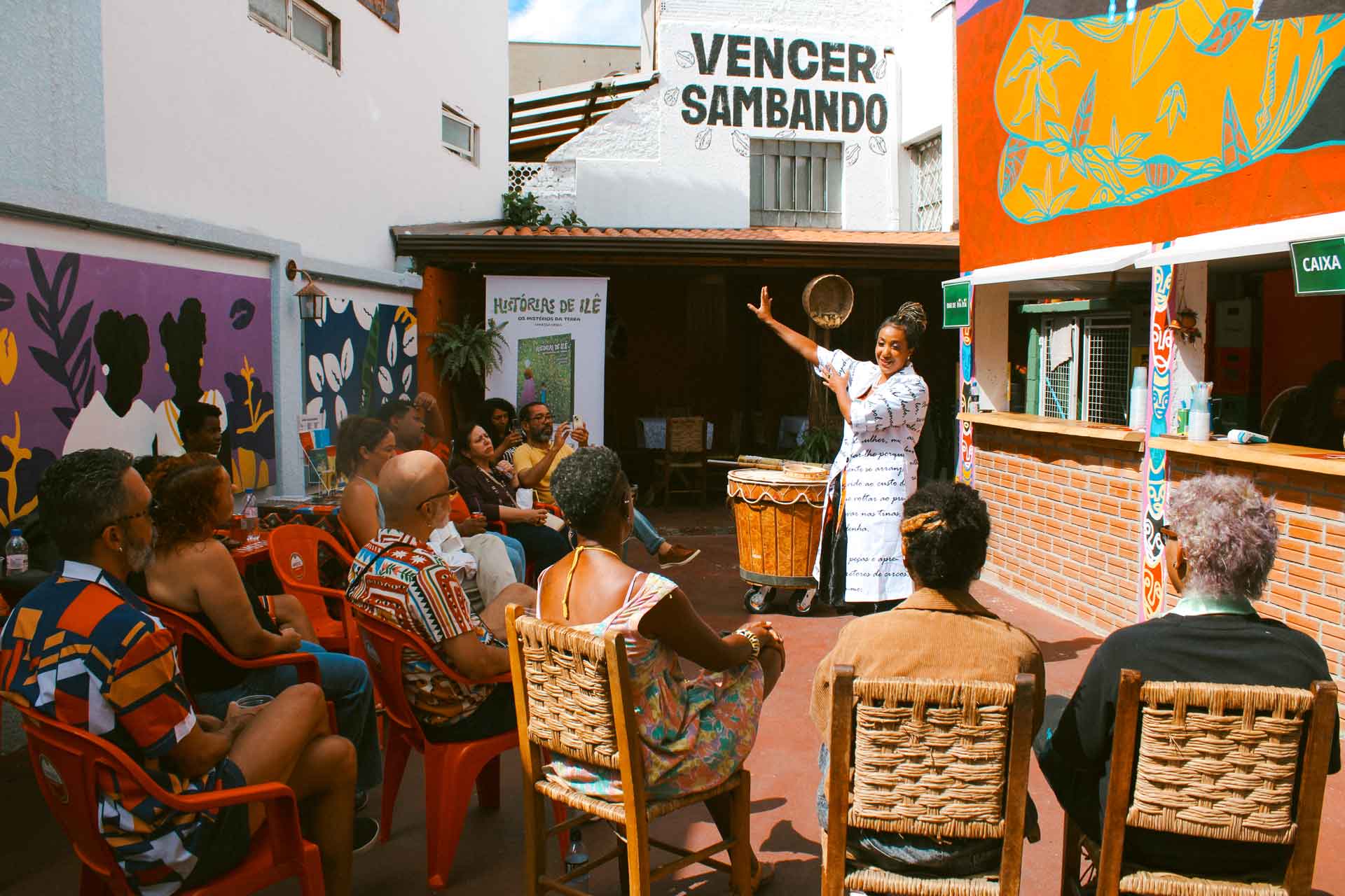 Akpalô - Sarau Afro-curitibano tem oficina de escrevivências, leituras e roda de jongo
