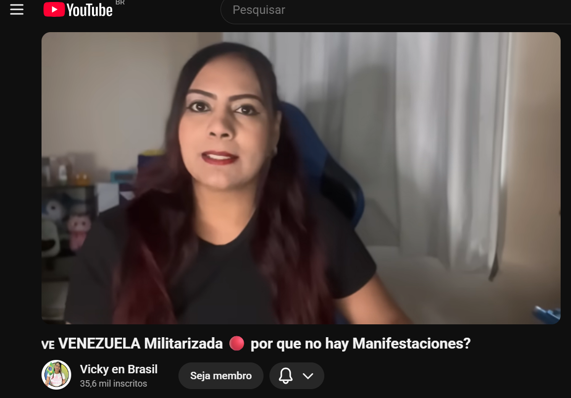 De Curitiba, comunicadora venezuelana reporta a Venezuela e o Brasil para refugiados