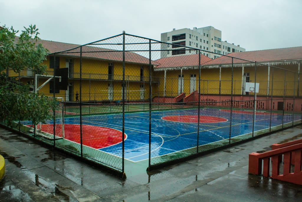 quadra esportiva
