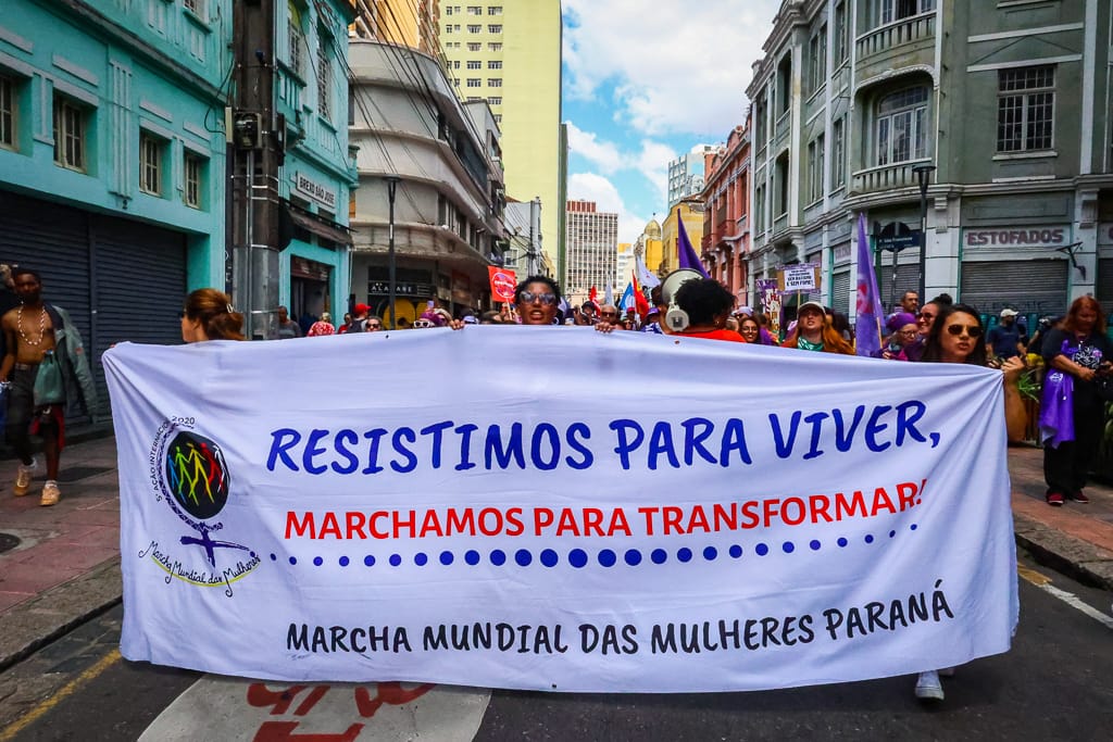 Curitiba terá atos públicos no Dia Internacional da Mulher