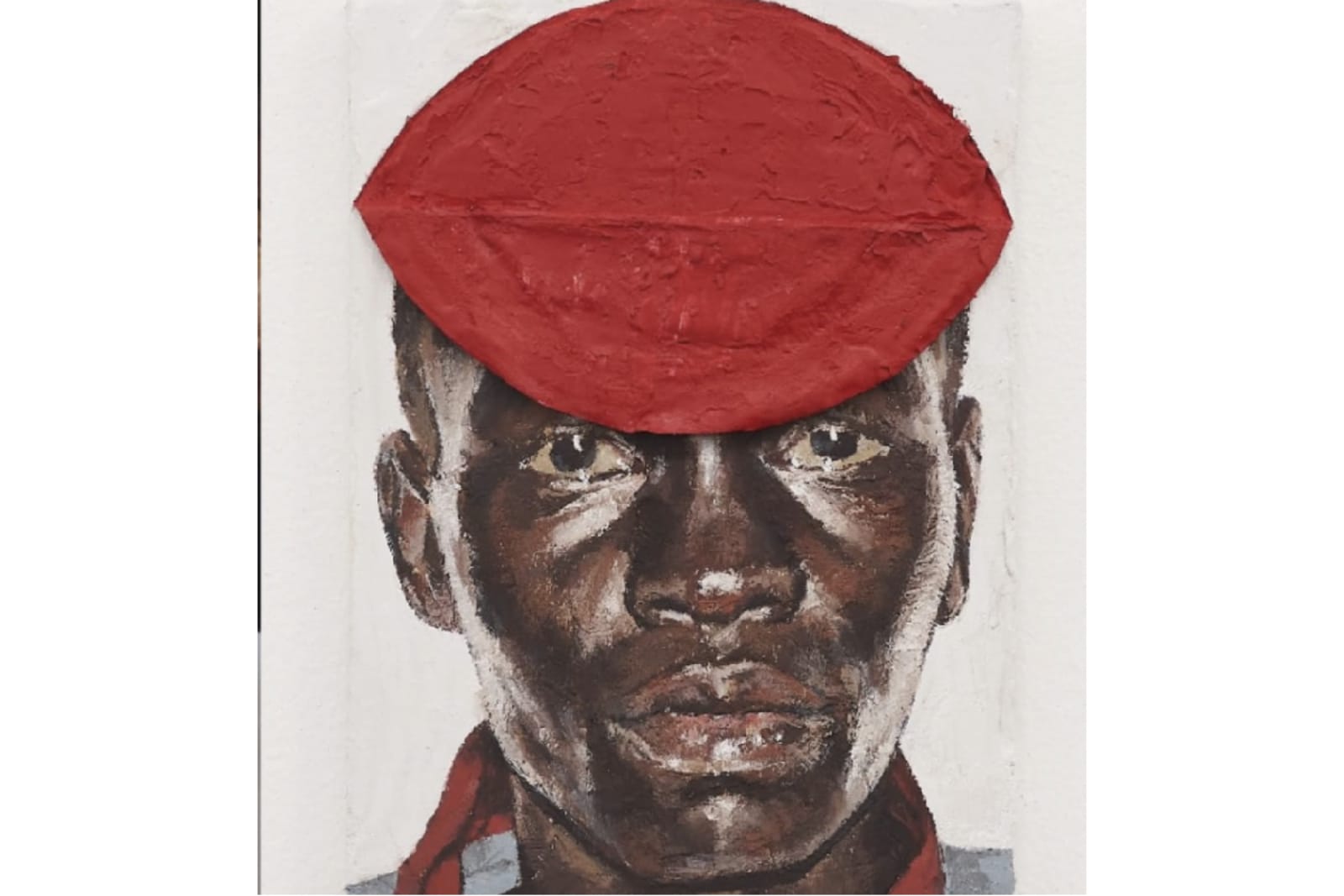 Quadro Tela “A pele da pintura (para Dora Longo Bahia)” de Gustavo Magalhães