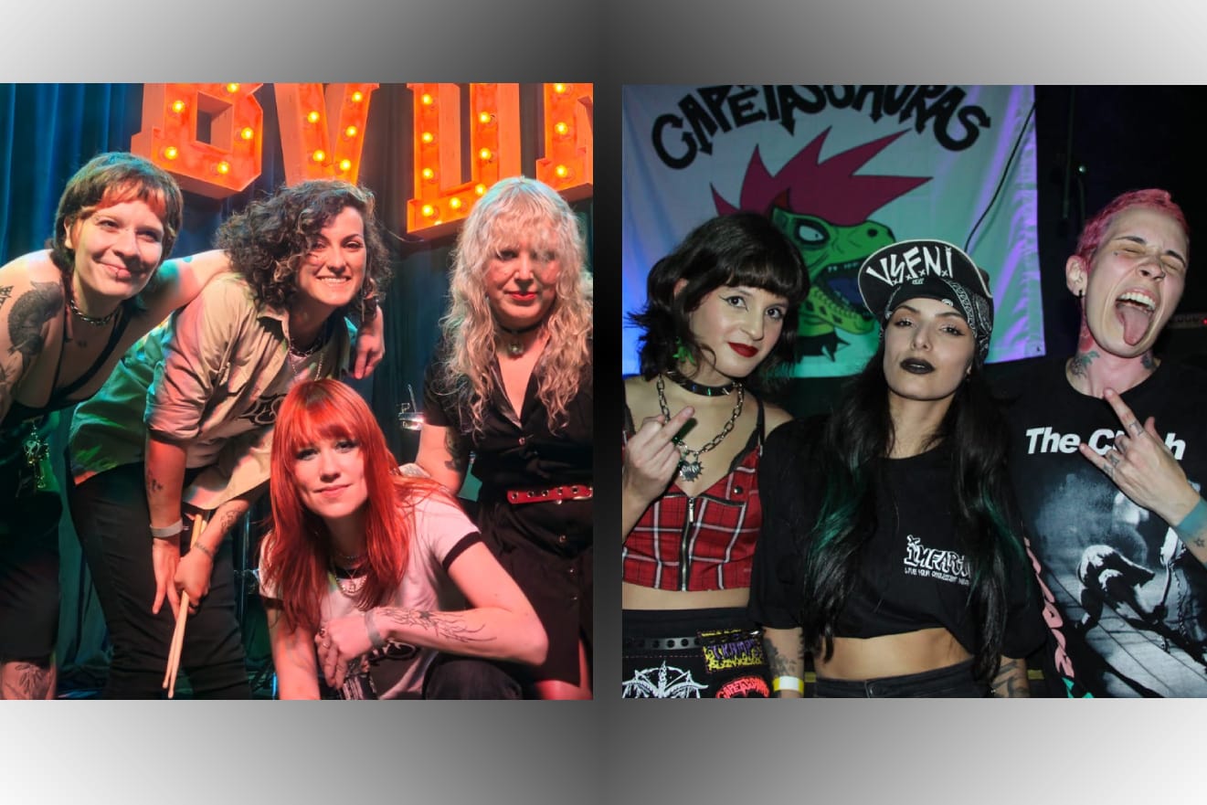 Resistência Feminista no rock sobe ao palco do Belvedere no Dia da Mulher