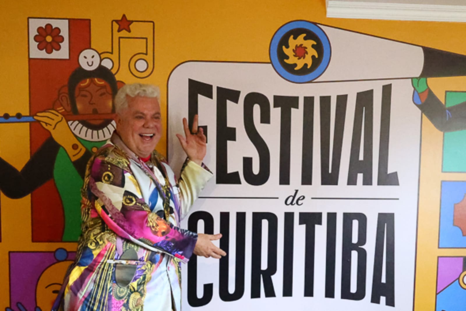 Milton Cunha at the Curitiba Festival