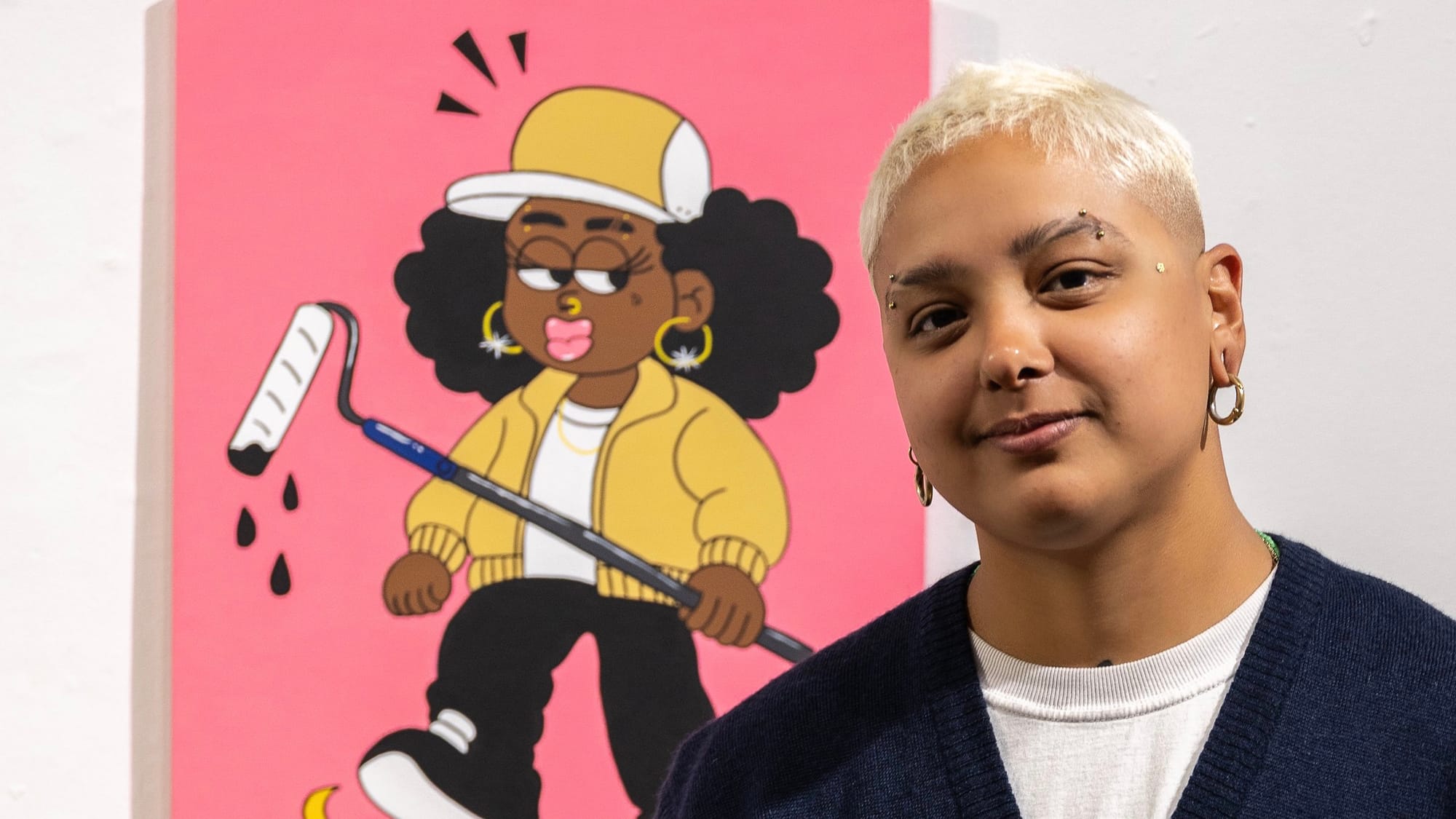 Artista urbana DPaula estreia sua primeira exposição individual em Curitiba
