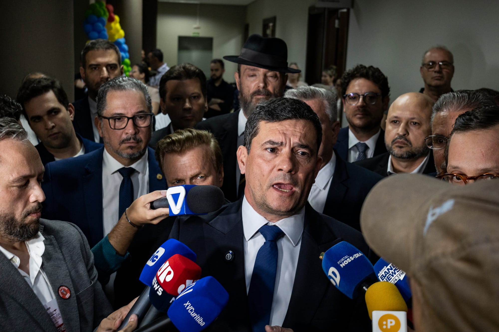 Deputados com Sergio Moro