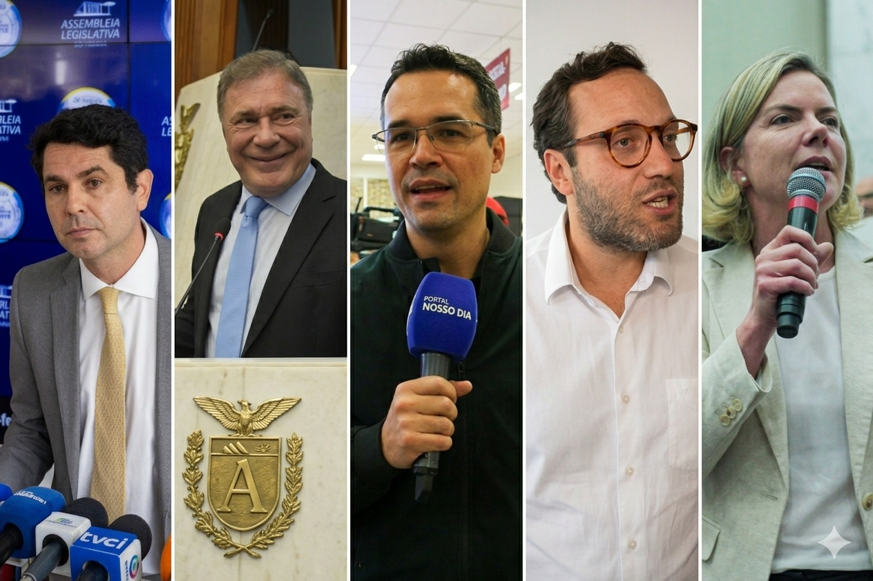 montagem de fotos de cinco pessoas