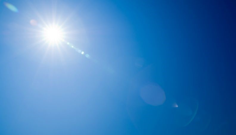 O céu azul é o mais difícil