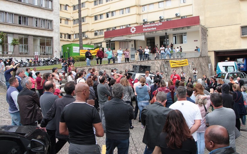 HC entra em terceiro dia de greve com 35 setores afetados