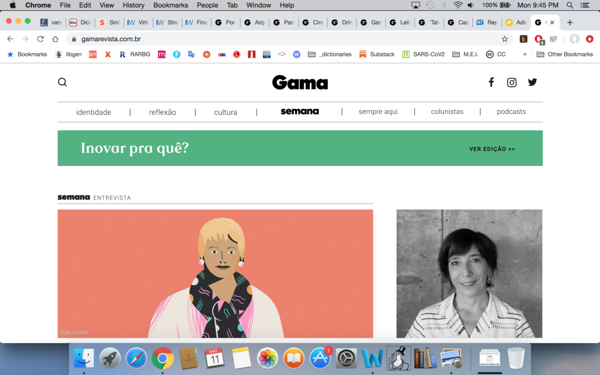 Revista “Gama” é uma boa notícia em um ano difícil