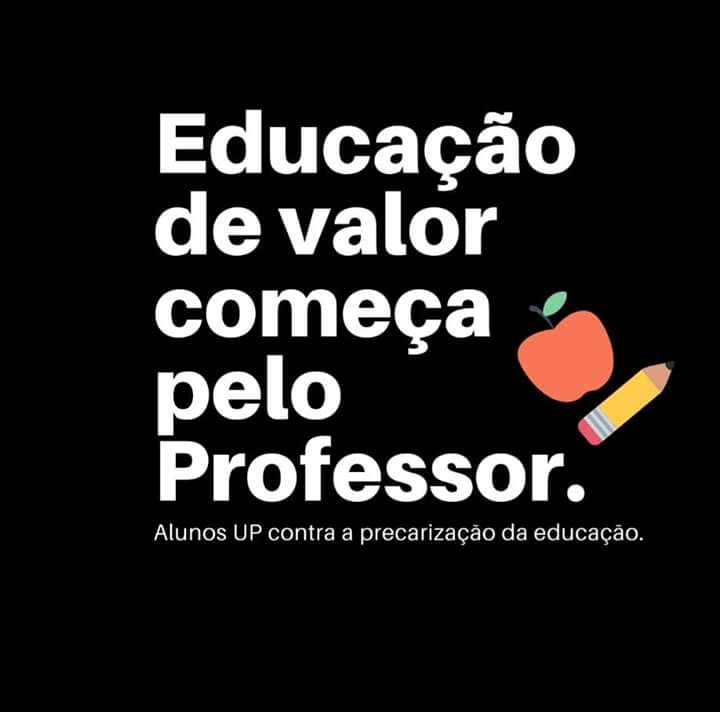 Alunos da UP se mobilizam contra demissão de professores
