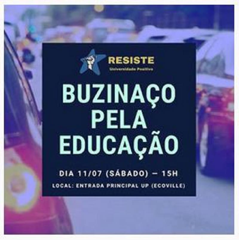 Alunos marcam protesto contra demissões na Universidade Positivo