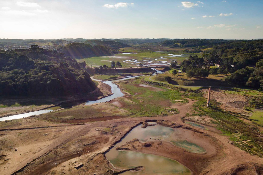 Reservatórios da Grande Curitiba chegam a menor índice histórico