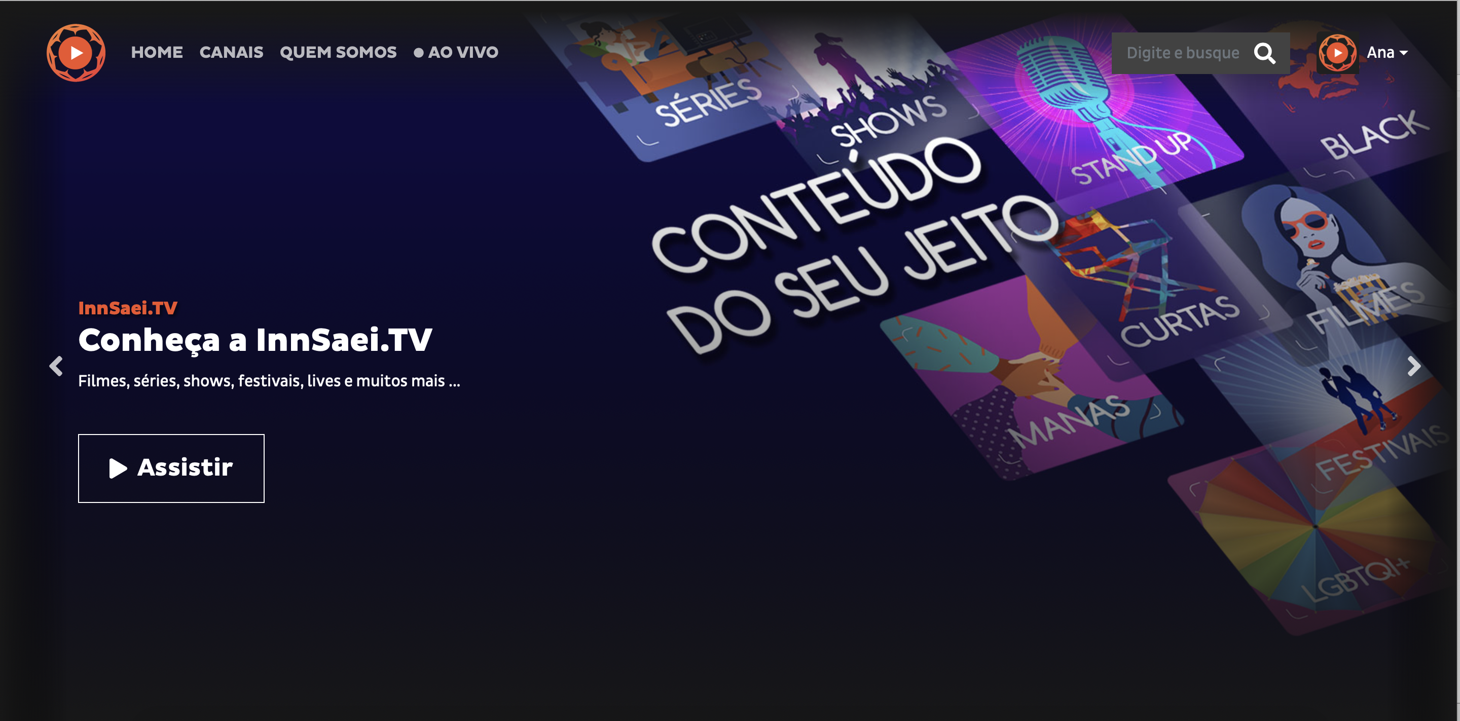 Plataforma brasileira de streaming foca em festivais de cinema