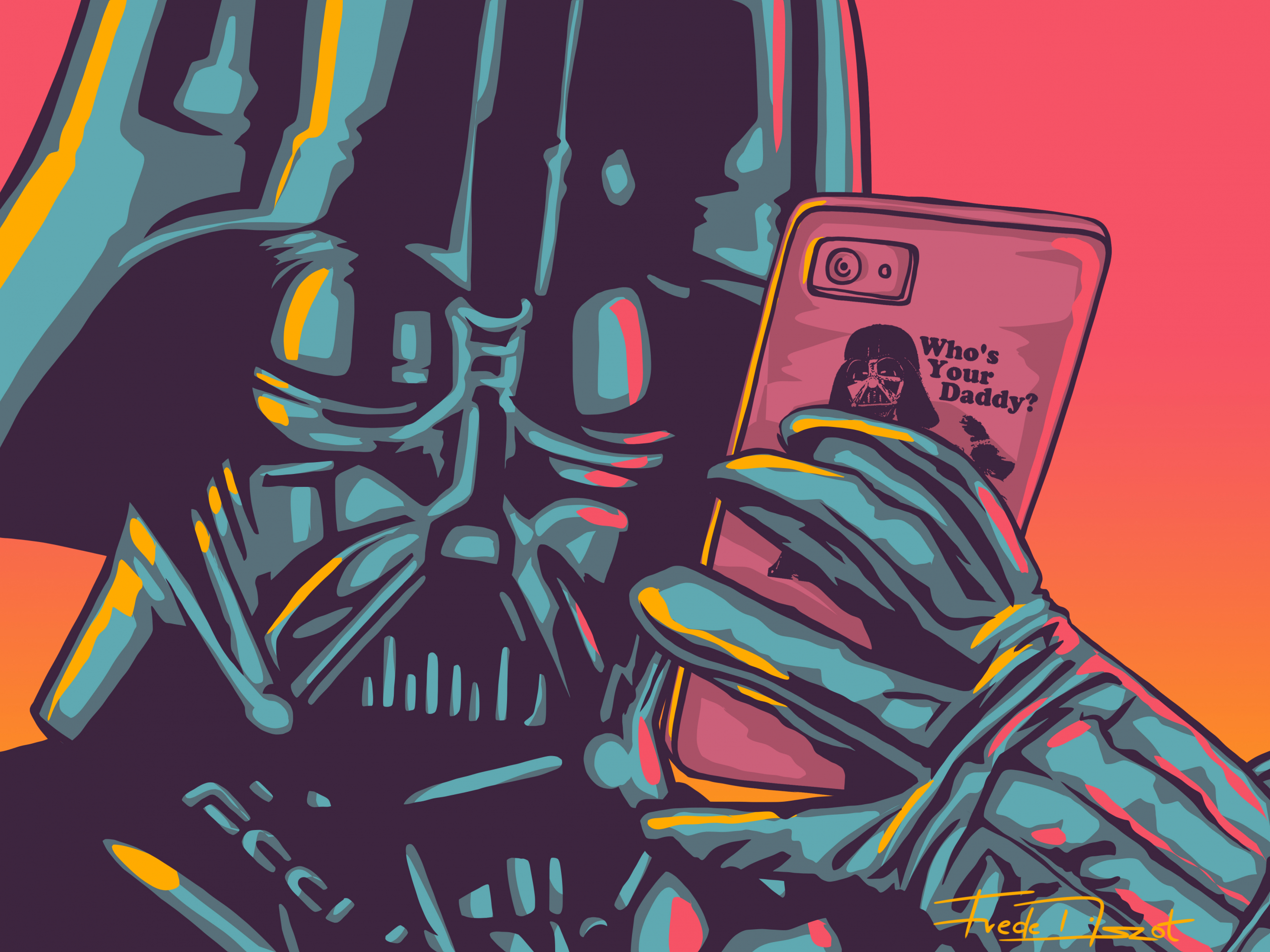 Darth Vader sentimental
