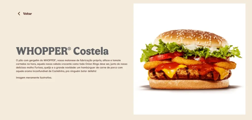 Após caso do "McPicanha", Burger King é acusado de não usar costela em lanche