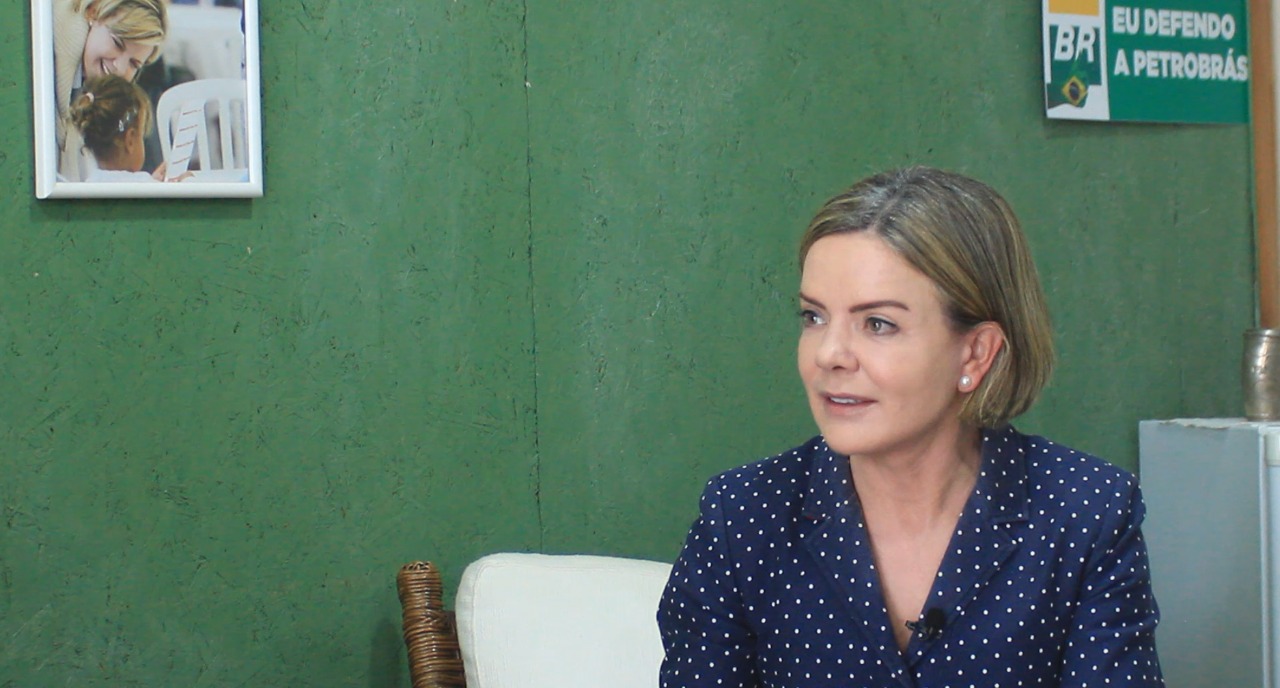 "O mercado já precificou a vitória de Lula", diz Gleisi Hoffmann. Assista