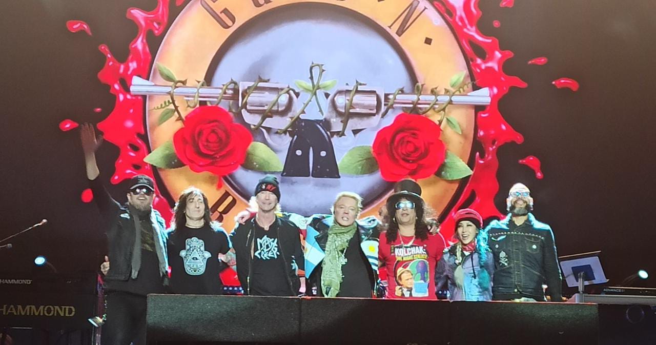 Guns N’Roses faz tremer a Pedreira sob o céu cinza de Curitiba; veja fotos