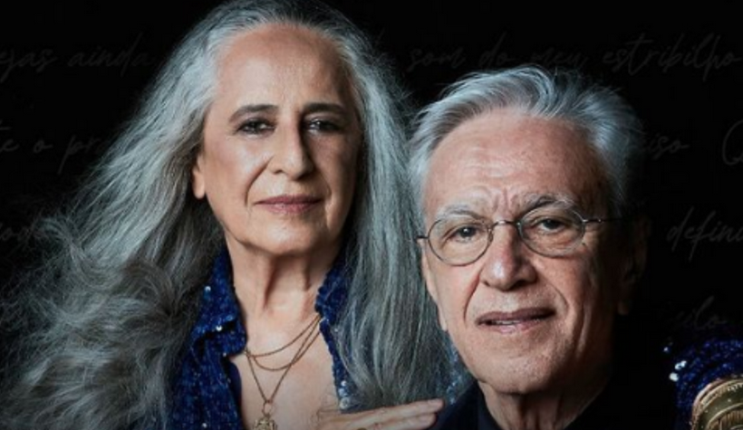 Pré-venda para show de Caetano e Bethânia começa nesta sexta