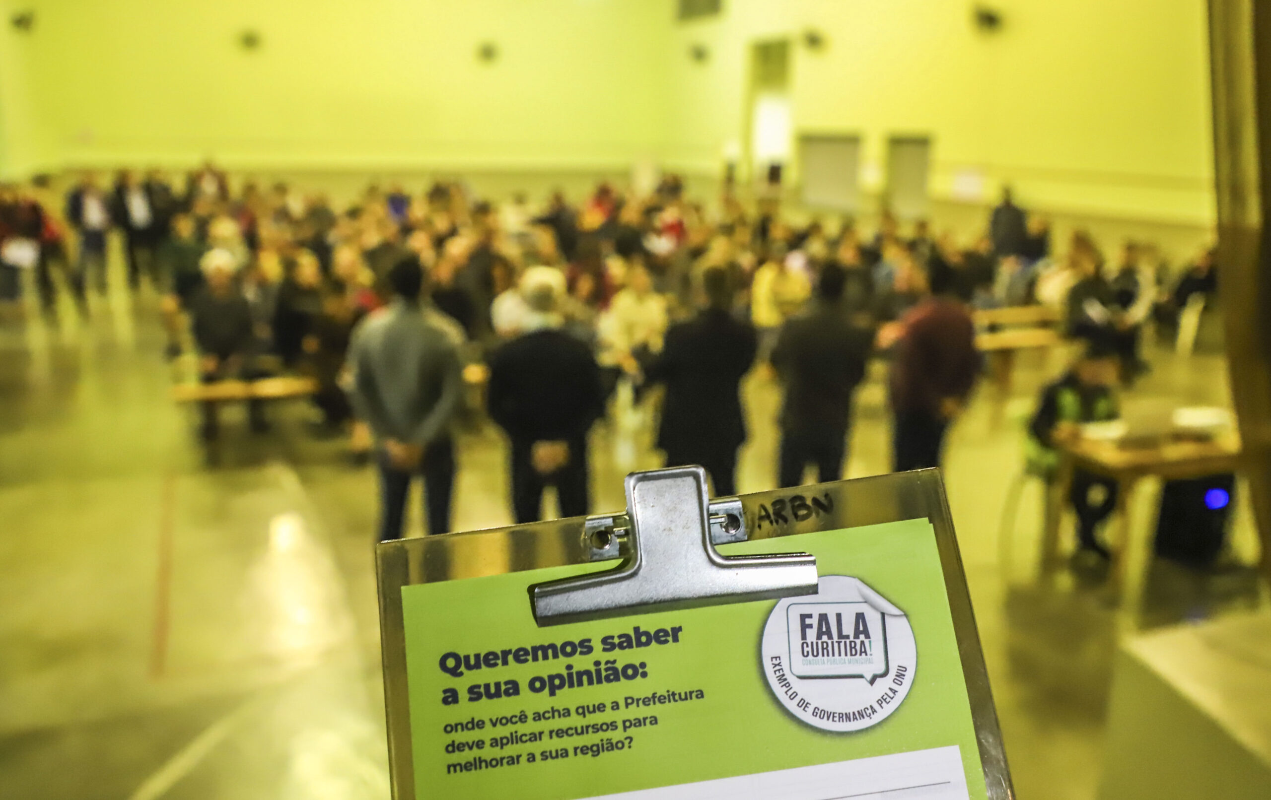 Reuniões do Fala Curitiba começam nesta segunda-feira (22)