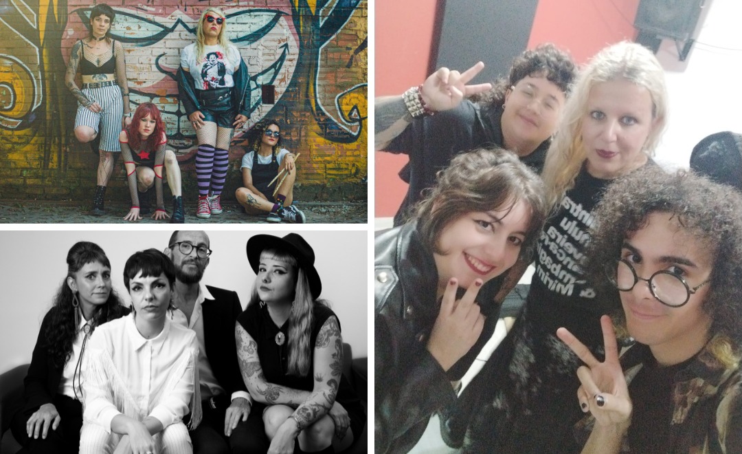 Bandas ‘As más notícias’, ‘Demolidoras’ e ‘Jesus Turbo’ fazem show no Camelão Cultural