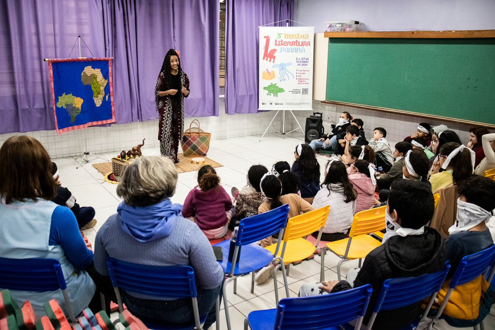 Mostra Literatura Paraná leva a periferia para a Biblioteca Pública