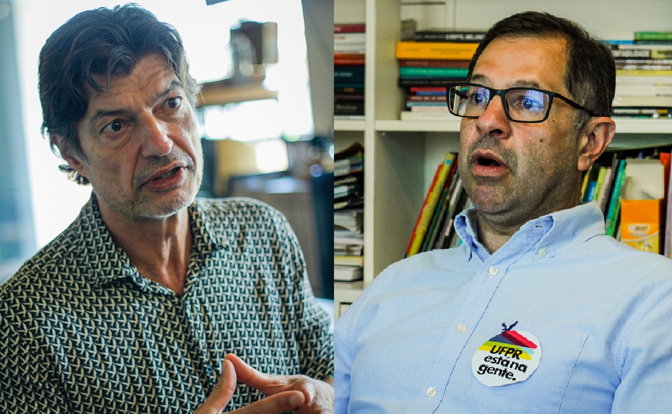 Marcos Sunye e Fernando Mezzadri disputarão segundo turno na eleição da UFPR