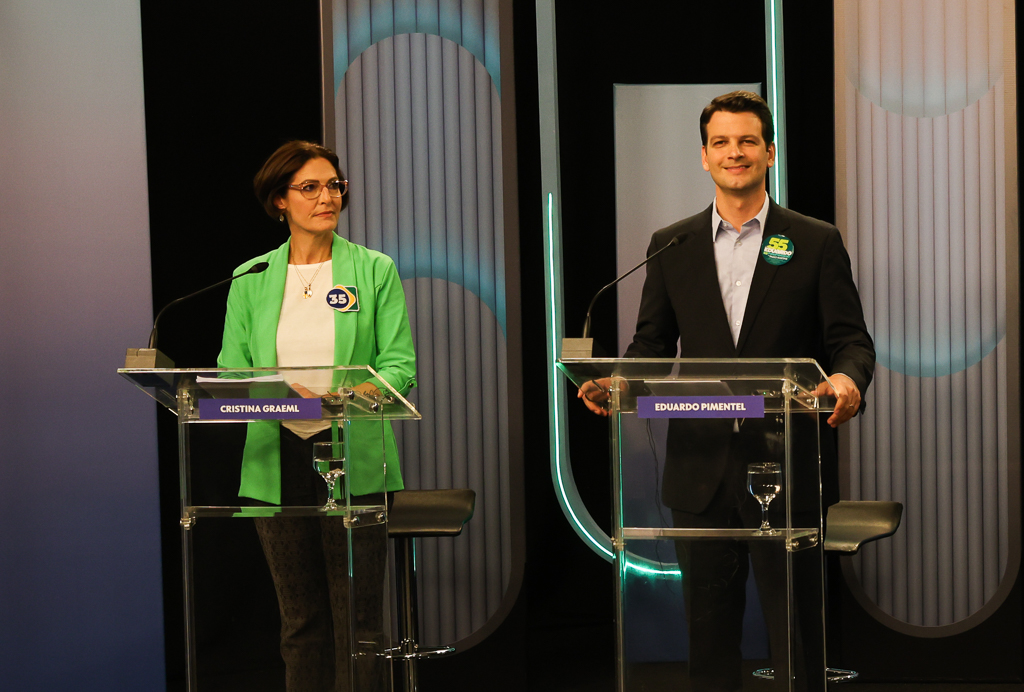 Nova pesquisa Quaest mostra Eduardo e Cristina empatados tecnicamente