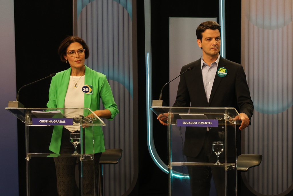 Partido de Cristina Graeml declara neutralidade na disputa com Eduardo Pimentel