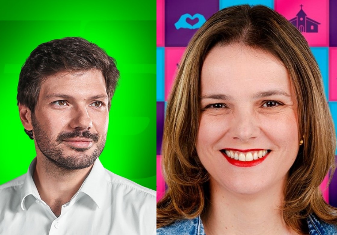 Tiago Amaral e Professora Maria Tereza disputarão 2º turno em Londrina