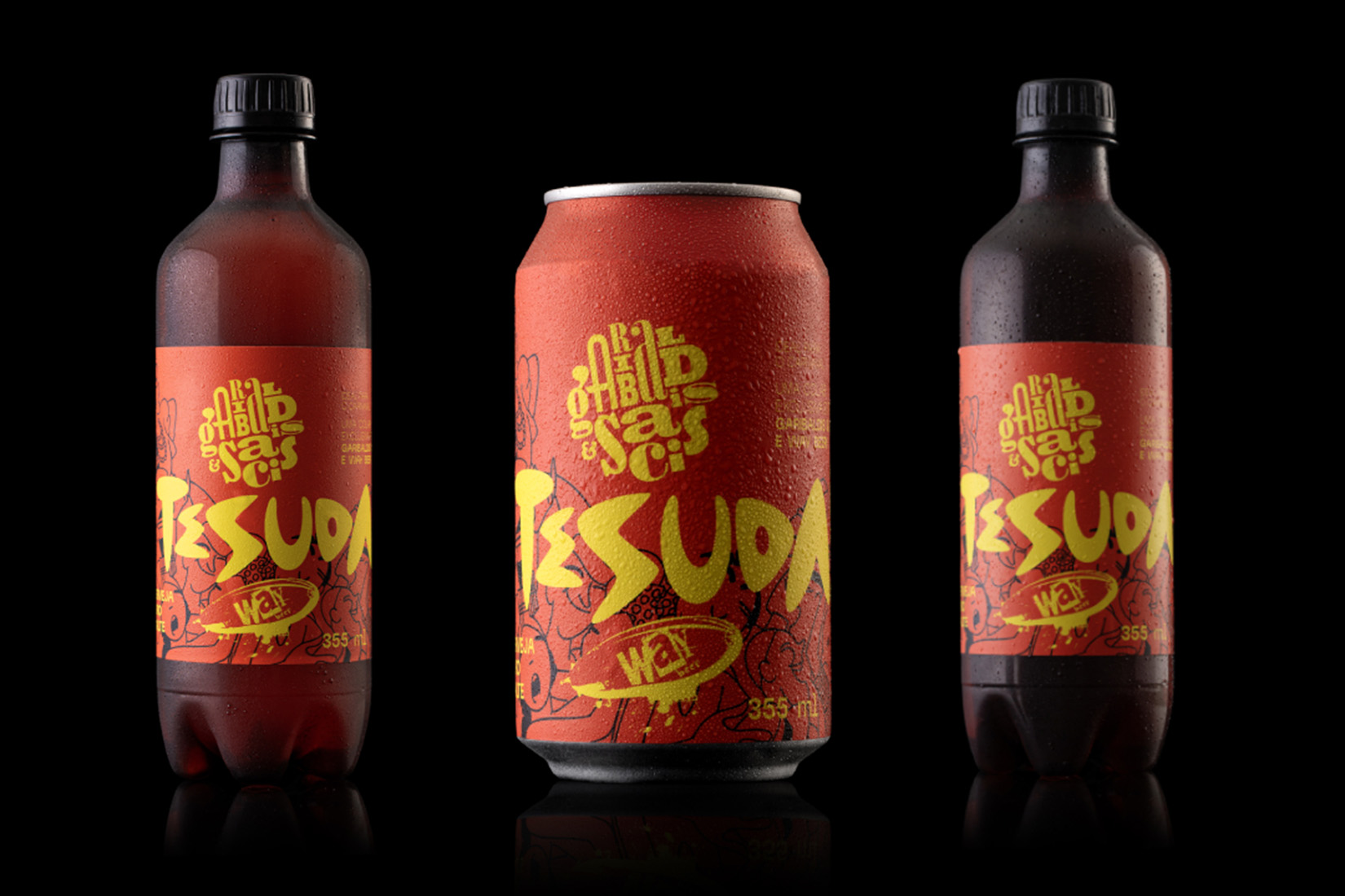 Garibaldis e Sacis  "vai à praia" com Tesuda, a cerveja lançada em homenagem ao bloco