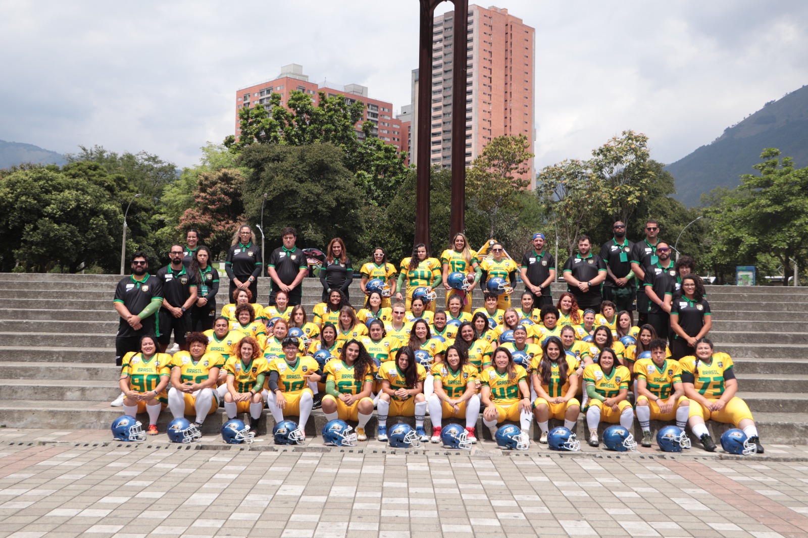 Seleção Feminina de Futebol Americano vence torneio internacional